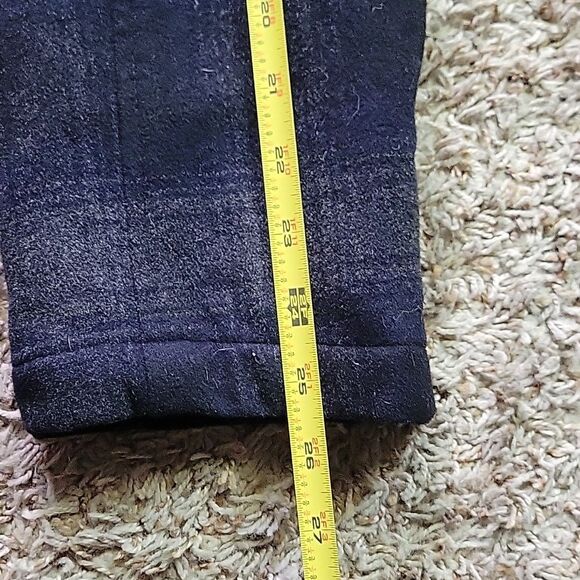 Utex Wool Blend Men's Plaid Coat Jacket Size M - Picture 14 of 15